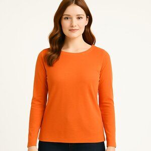 Old Navy Tangerine soft long sleeve sweater Size S